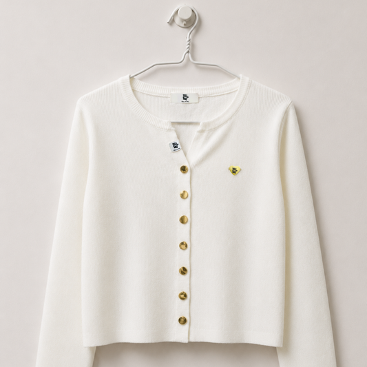 THE EVERYDAY CARDIGAN - IVORY