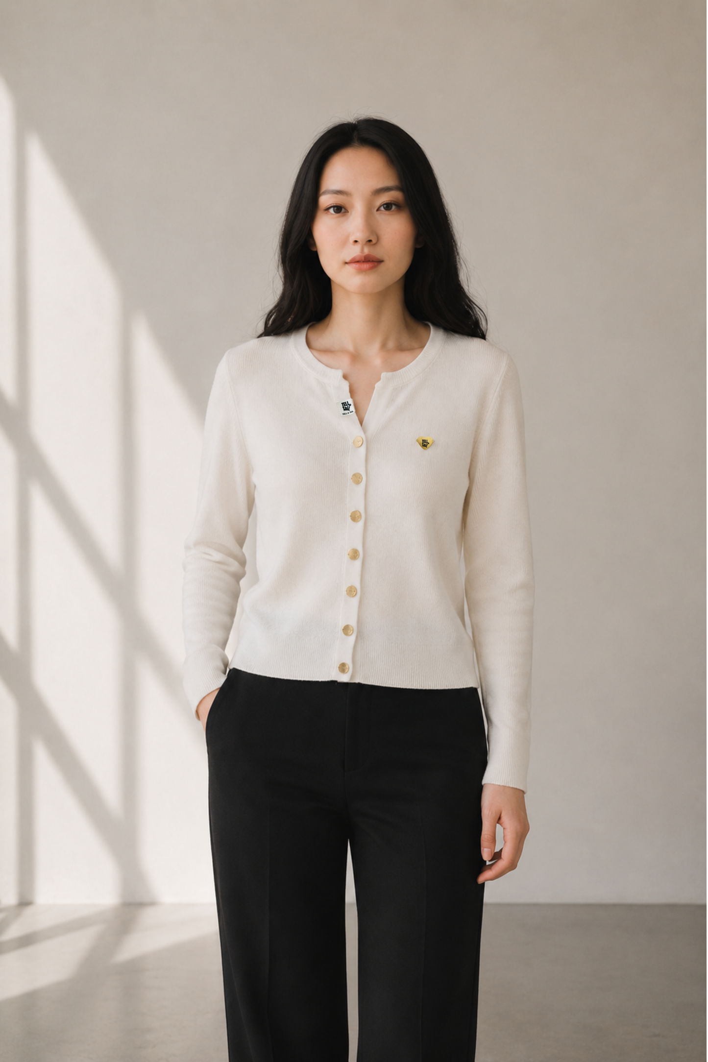 THE EVERYDAY CARDIGAN - IVORY