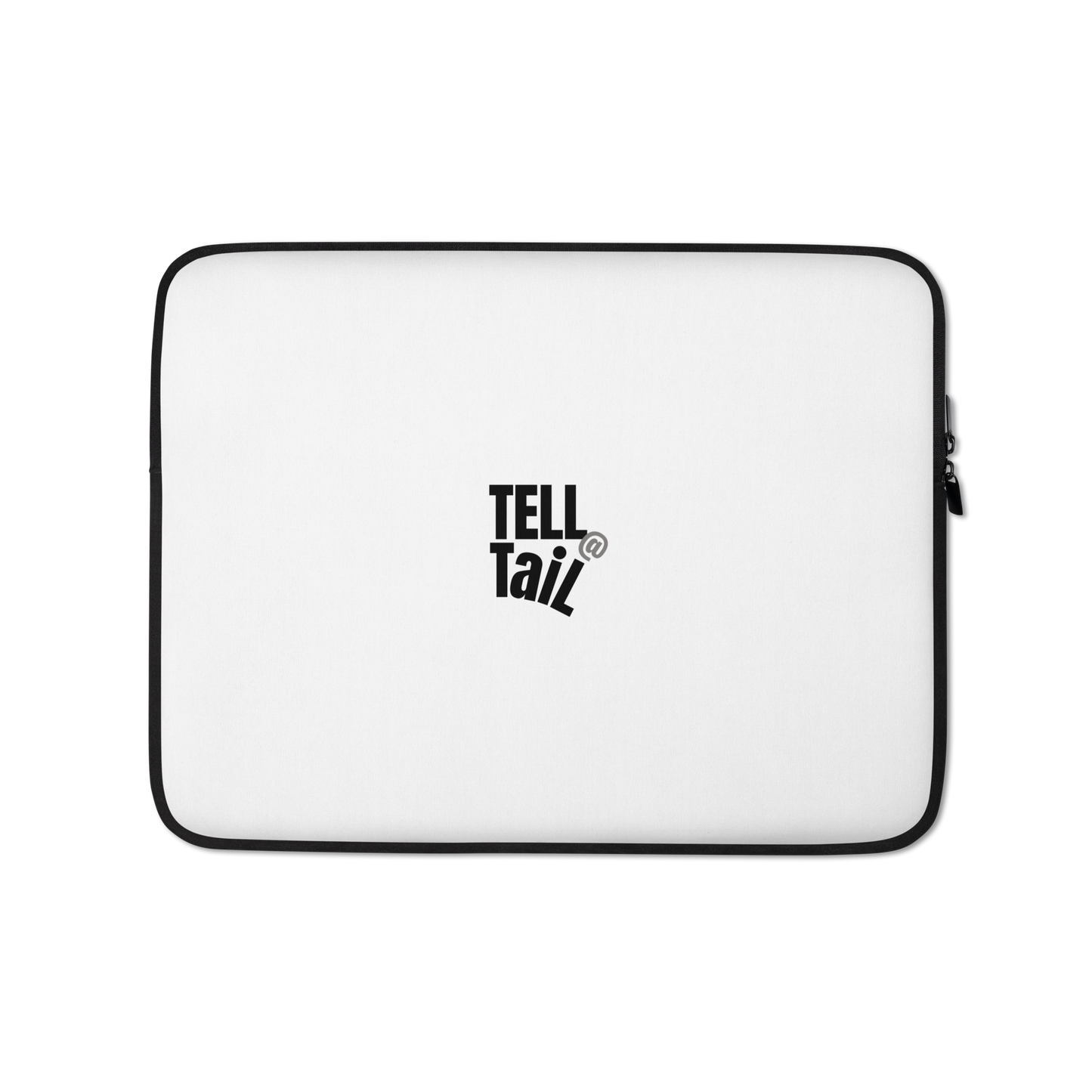 TELL A TAIL White Laptop Sleeve