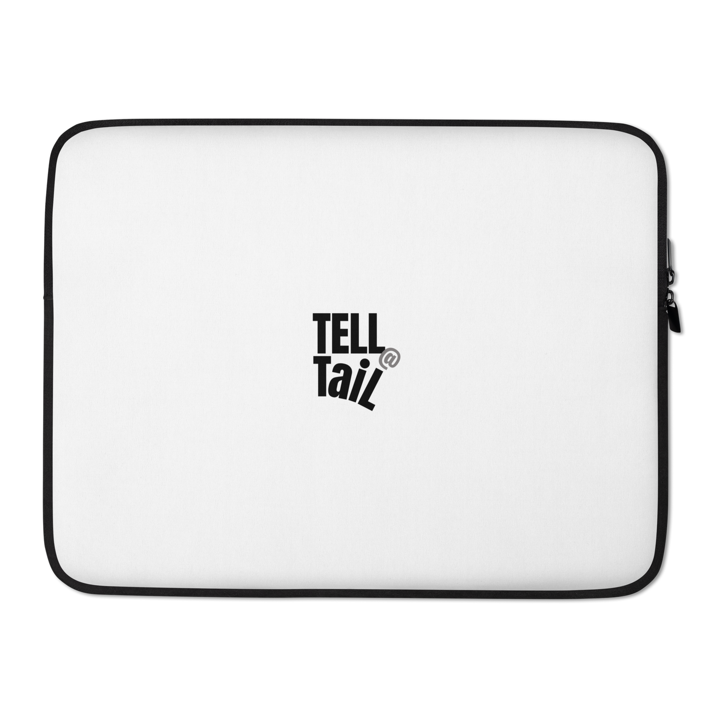 TELL A TAIL White Laptop Sleeve